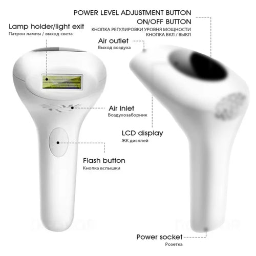 Depiladora Laser IPL Profesional